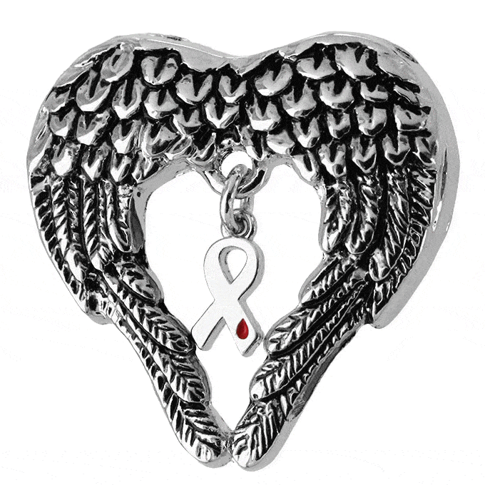 Wings of an Angel Diabetes Awareness Pin - Aaria Tees Aaria Tees