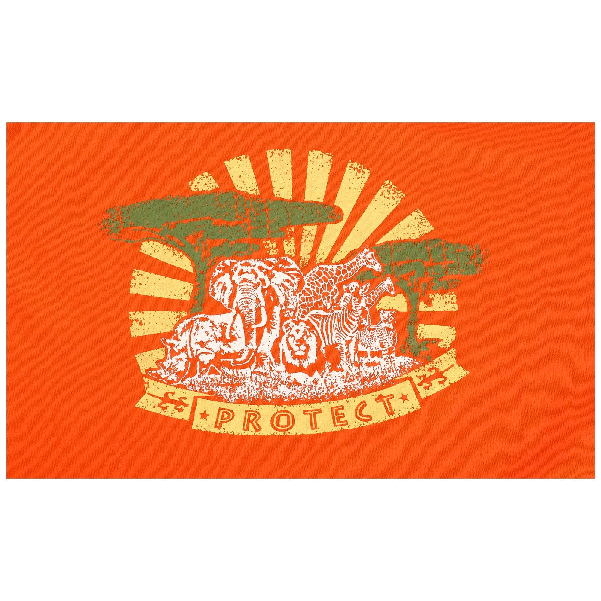 Protect African Wildlife Organic Cotton Tee - Aaria Tees Aaria Tees