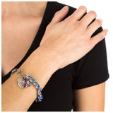 Proud to be a Navy Wife Ribbon Charm Bracelet - Aaria Tees Aaria Tees