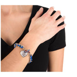 Proud to be an Army Wife Ribbon Charm Bracelet - Aaria Tees Aaria Tees