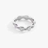 Puffy Rope Chain Ring - Aaria Tees Aaria Tees