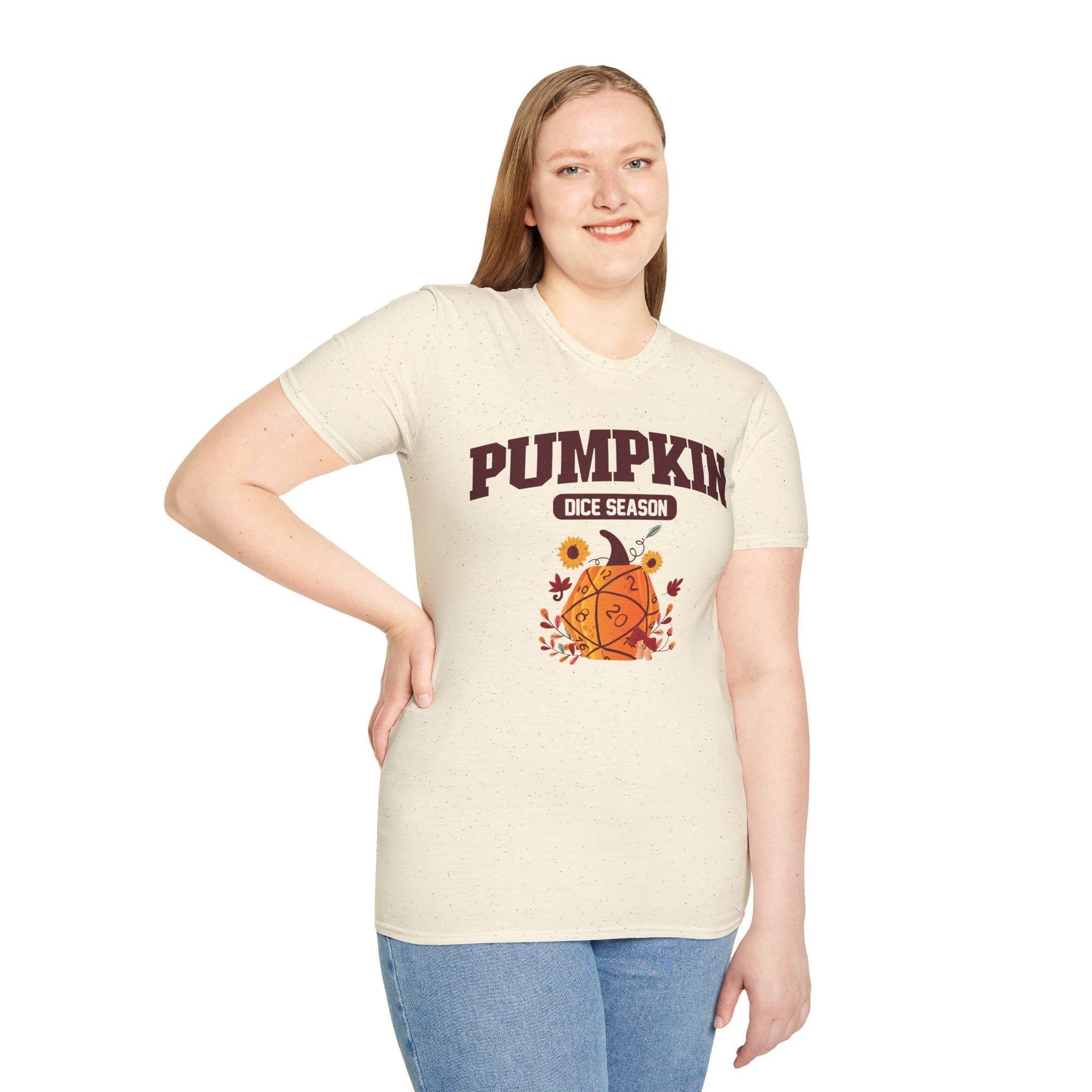 Pumpkin Dice Season – Fall D&D T-Shirt - Aaria Tees Aaria Tees