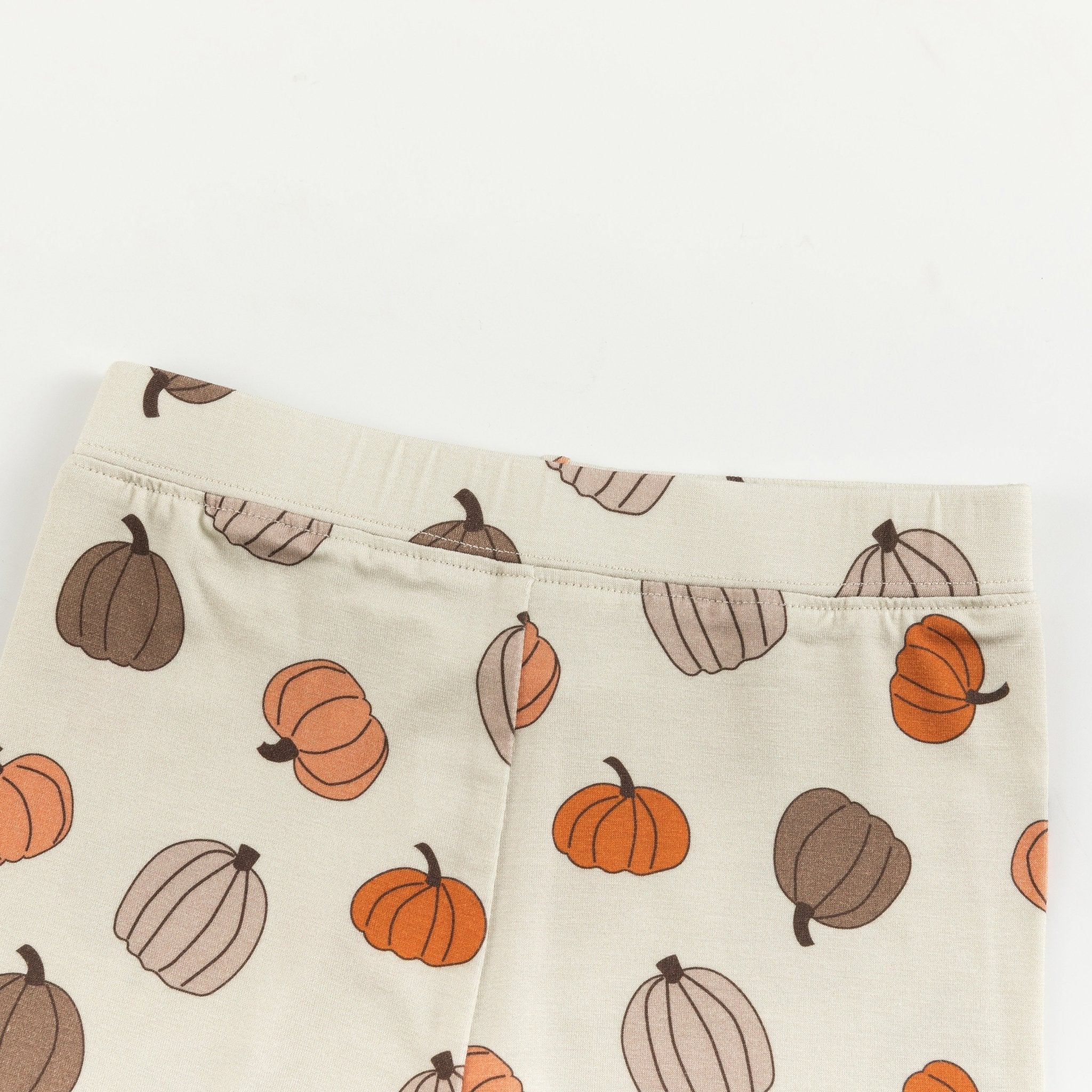 Pumpkins Beige (Long Sleeve PJ) - Aaria Tees Aaria Tees
