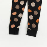 Pumpkins Black (Long Sleeve PJ) - Aaria Tees Aaria Tees