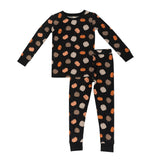 Pumpkins Black (Long Sleeve PJ) - Aaria Tees Aaria Tees