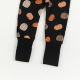 Pumpkins Black (Convertible Zip Footies) - Aaria Tees Aaria Tees