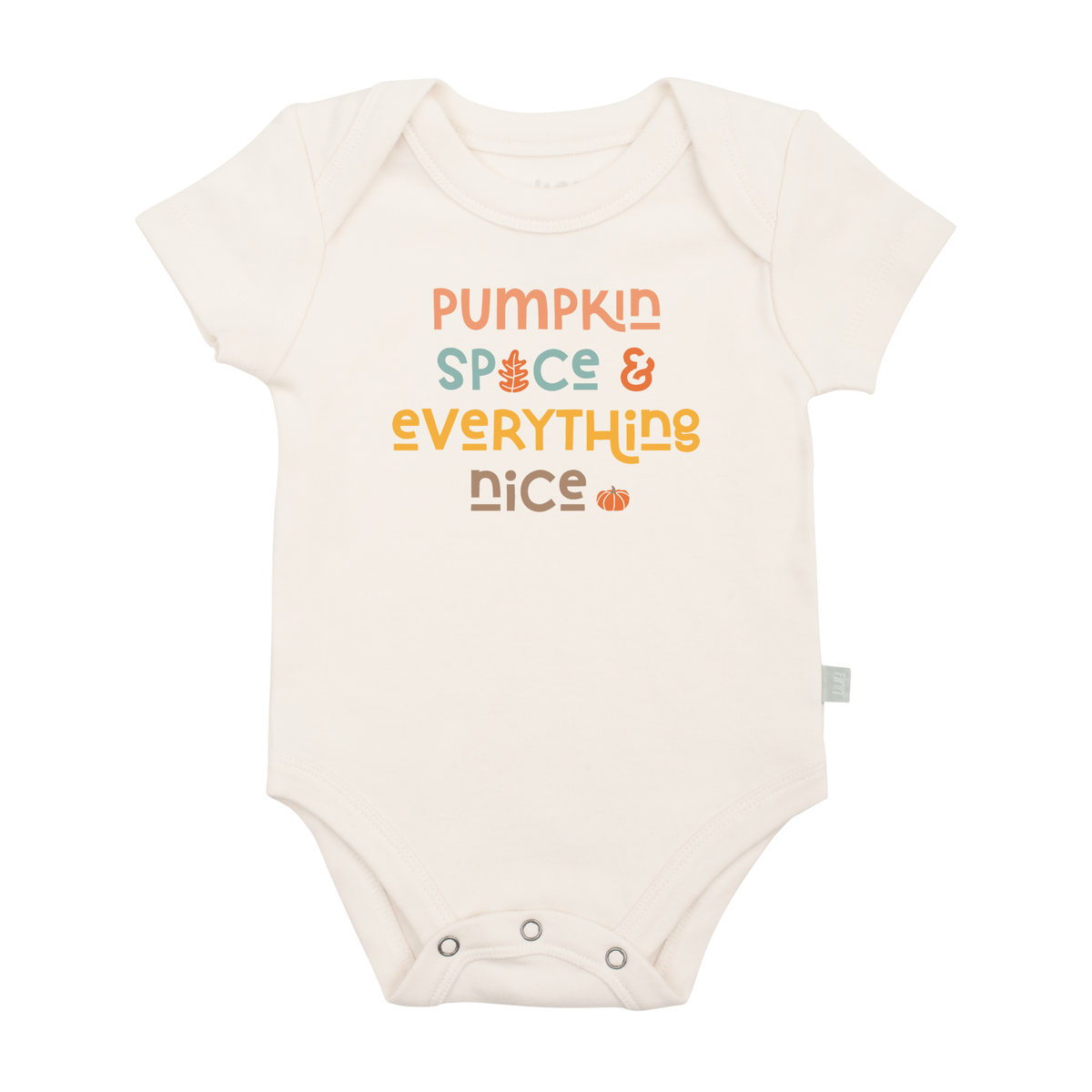 graphic bodysuit | pumpkin spice nice - Aaria Tees