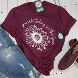 Punch Today In The Face Unisex Tee - Aaria Tees Aaria Tees