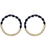 Quazi Hoop Earrings - Aaria Tees Aaria Tees