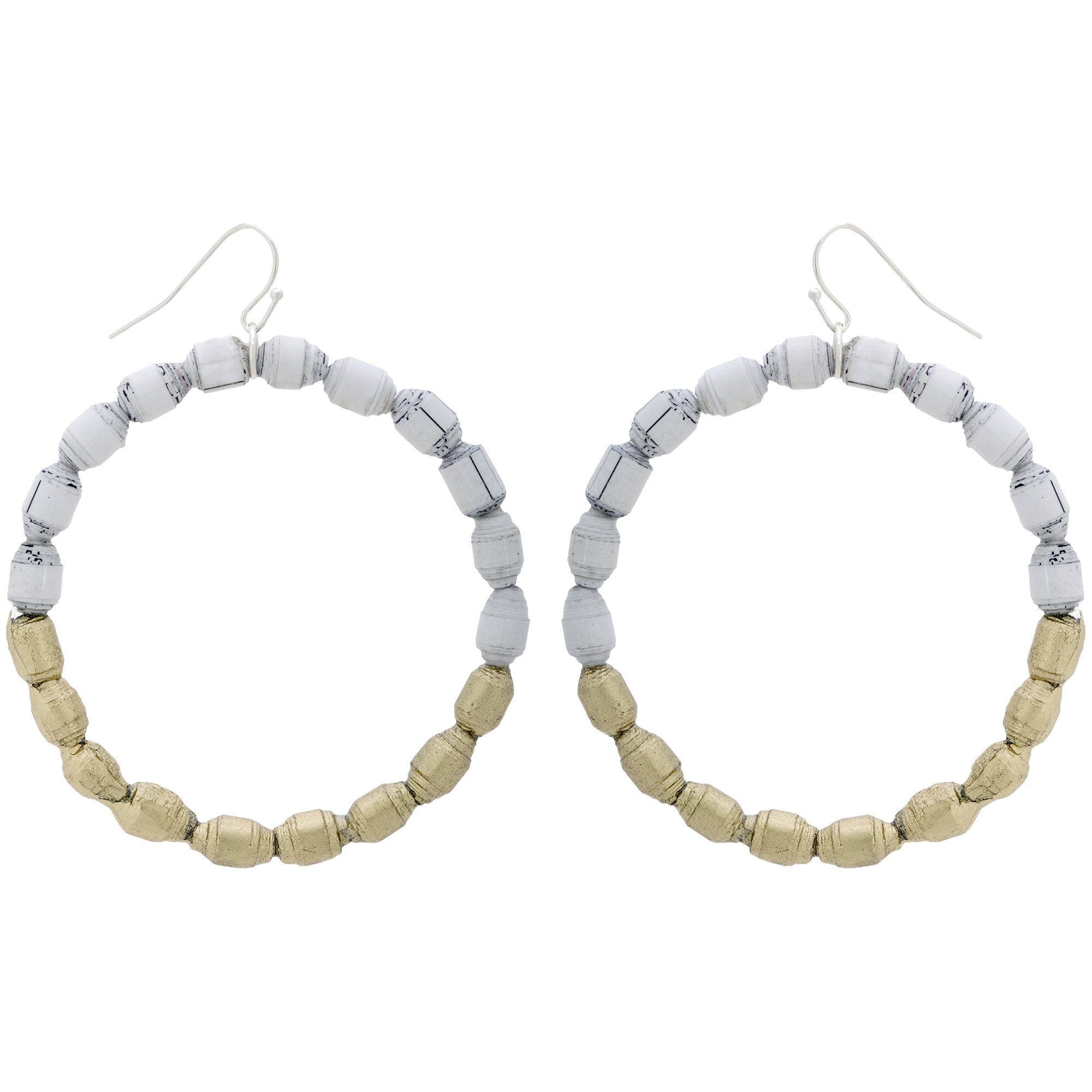 Quazi Hoop Earrings - Aaria Tees Aaria Tees