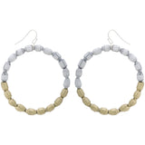 Quazi Hoop Earrings - Aaria Tees Aaria Tees