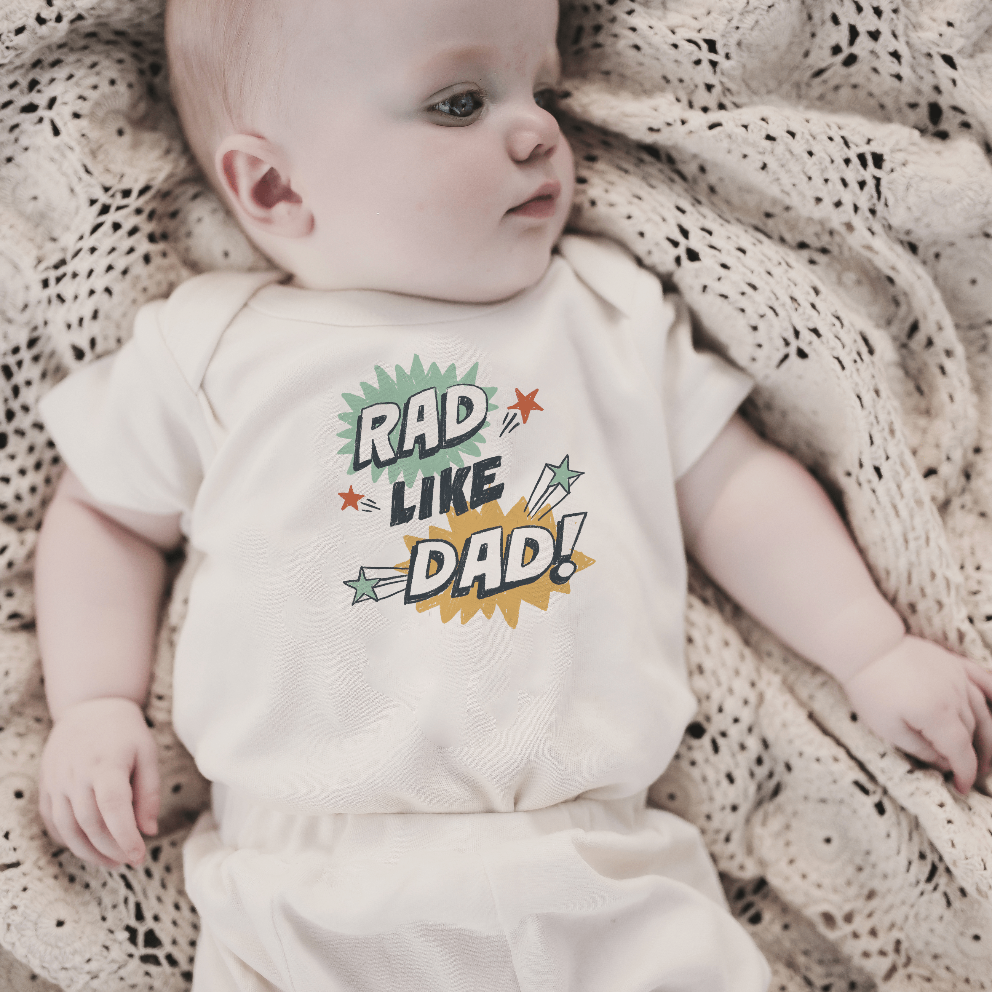 graphic bodysuit | rad like dad explosion - Aaria Tees Aaria Tees