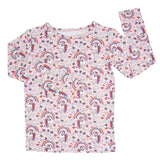 Rainbow Bright Big Kid Pajama Set Aaria Tees