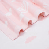 Rainbow Jacquard Knit Baby Blanket - Aaria Tees Aaria Tees