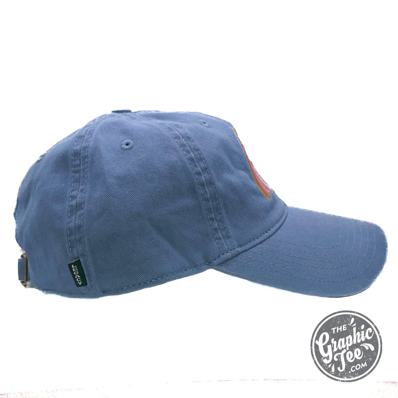 Rainbow - Lake Blue Relaxed Twill Dad Hat - Aaria Tees Aaria Tees