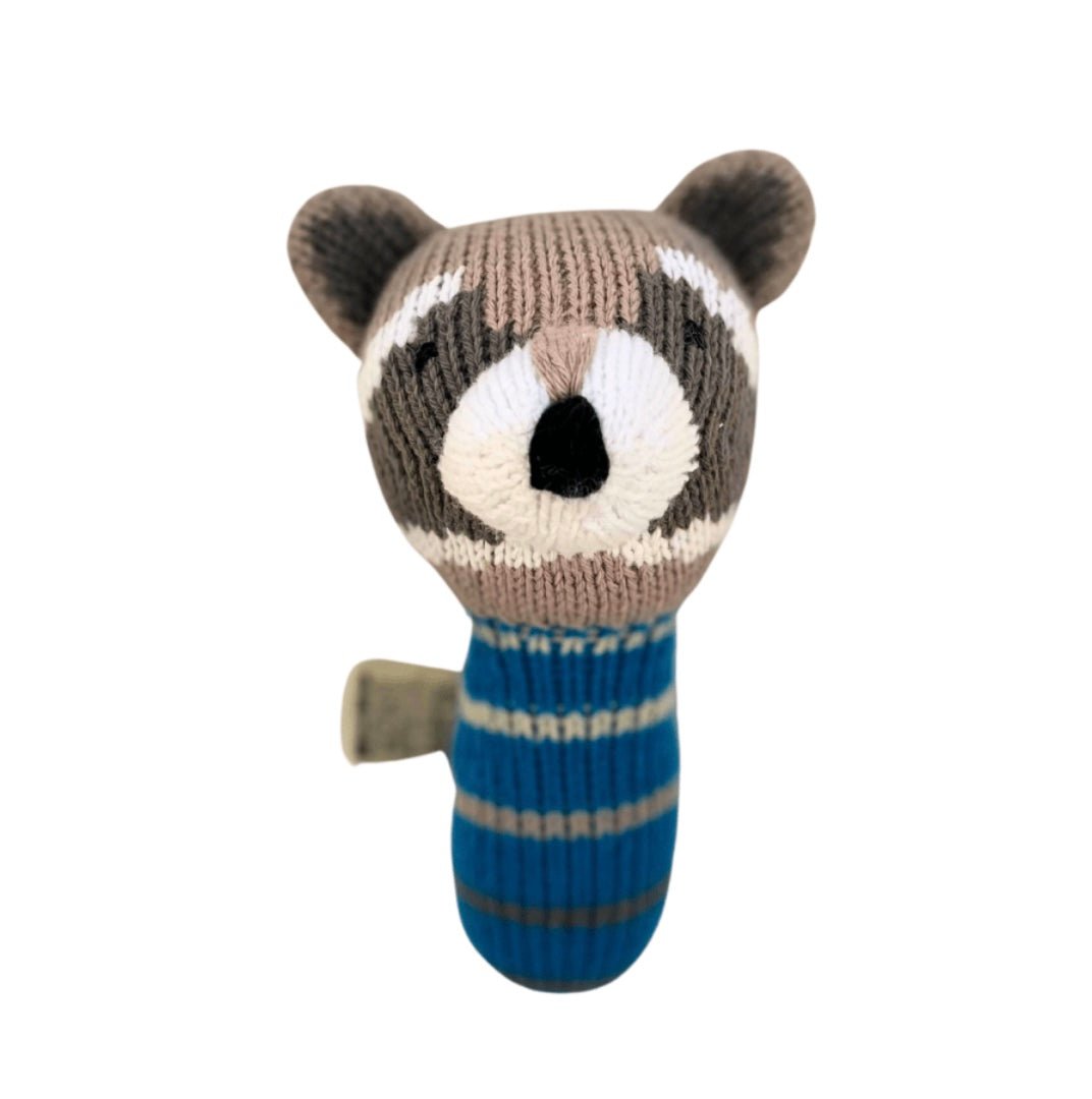 mini rattle | ramsay the raccoon - Aaria Tees Aaria Tees
