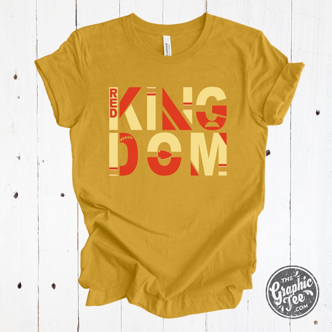 Red Kingdom Short Sleeve Tee - Aaria Tees Aaria Tees