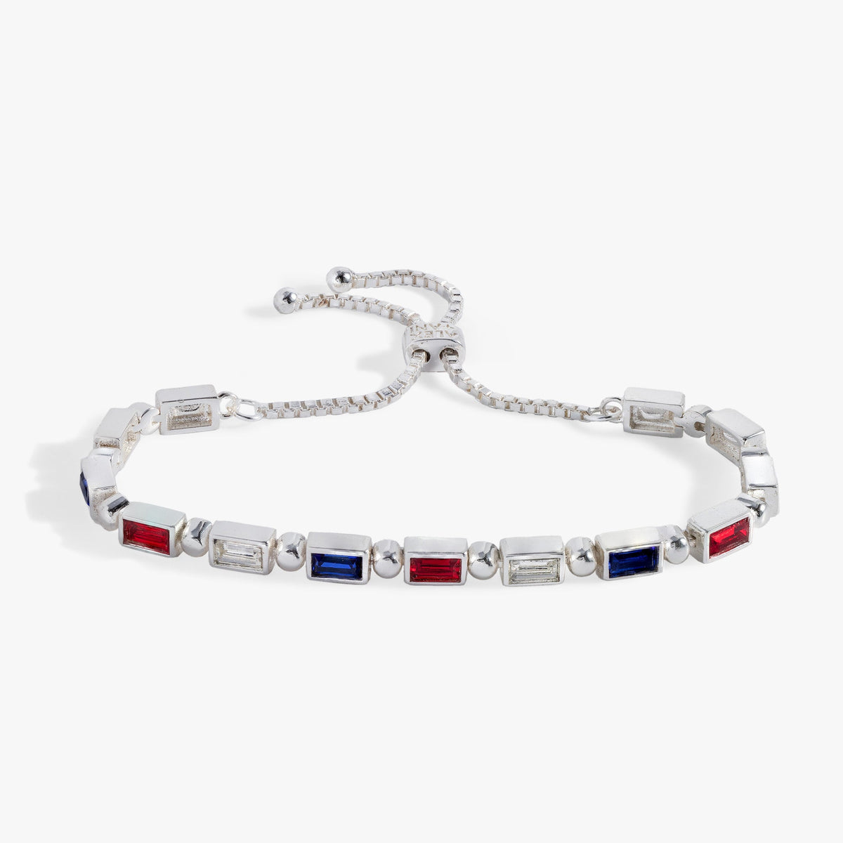 Red, White and Blue Baguette Bolo - Aaria Tees