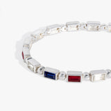 Red, White and Blue Baguette Bolo - Aaria Tees Aaria Tees
