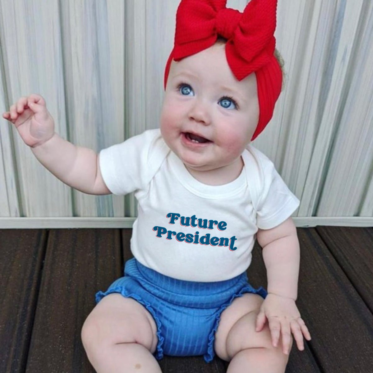 graphic bodysuit | future president - Aaria Tees Aaria Tees
