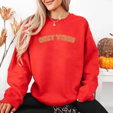 Cozy Vibes Fall Sweatshirt - Aaria Tees Aaria Tees
