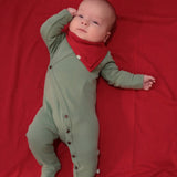 2 pc.  footie set | Red and Green - Aaria Tees Aaria Tees
