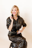 Reese Statement Earrings - Gold - Aaria Tees Aaria Tees