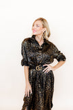 Reese Statement Earrings - Gold - Aaria Tees Aaria Tees