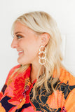 Reese Statement Earrings - Gold - Aaria Tees Aaria Tees