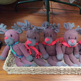 Knit Buddy  | Juniper the Reindeer - Aaria Tees Aaria Tees
