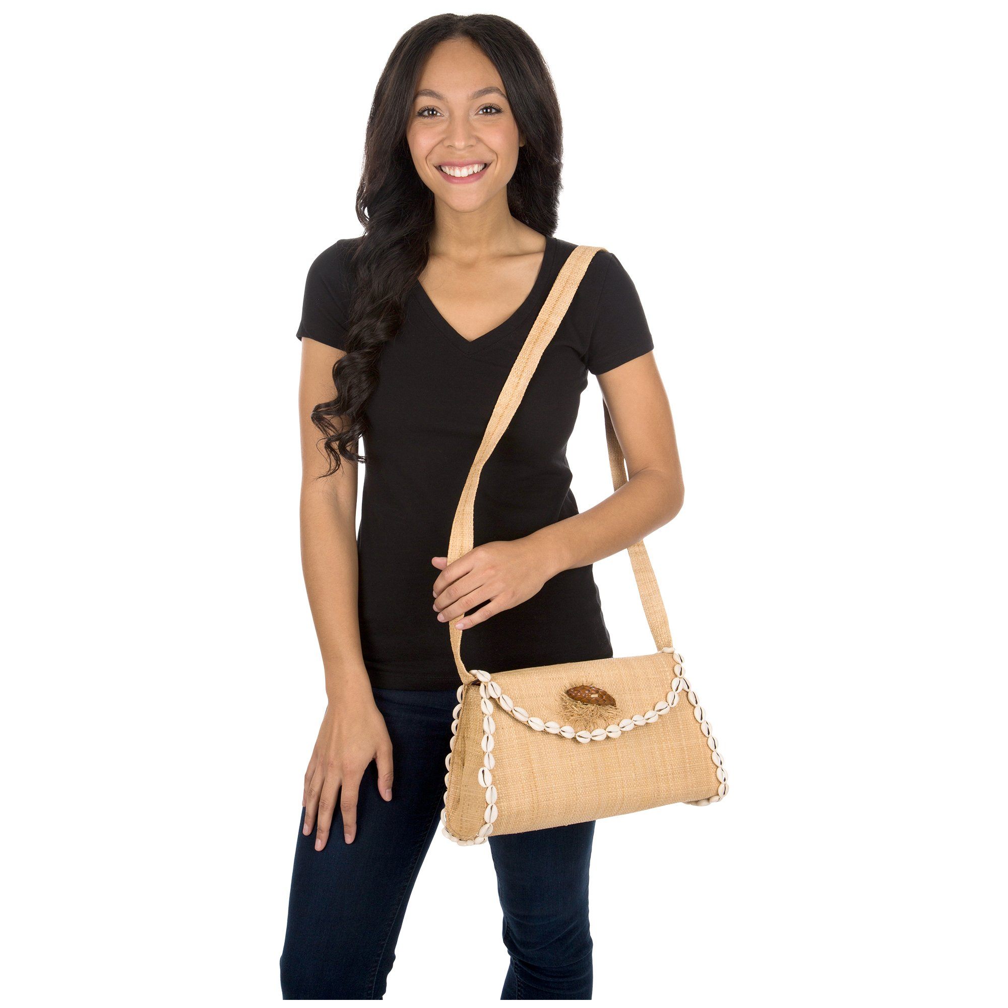 Rina Raffia Bag - Aaria Tees Aaria Tees