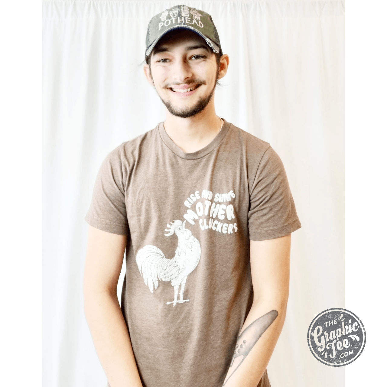 Rise and Shine Mother Cluckers - Unisex Tee - Aaria Tees Aaria Tees