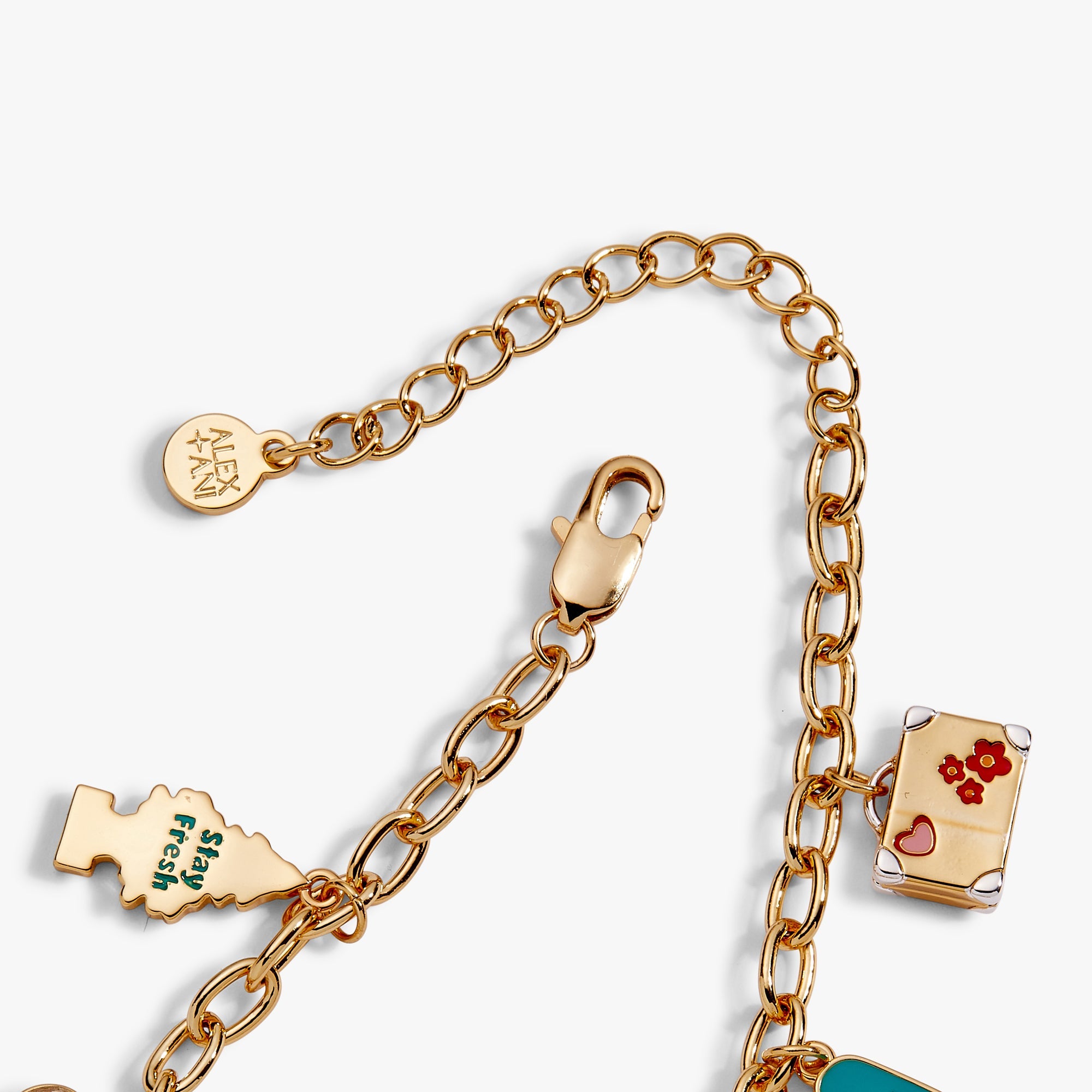 Road Trip Multi-Charm Bracelet - Aaria Tees Aaria Tees
