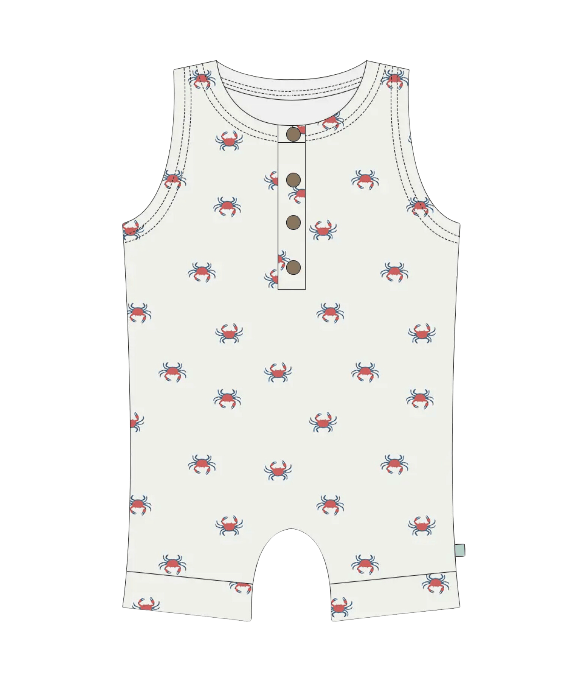 tank romper | crab - Aaria Tees Aaria Tees