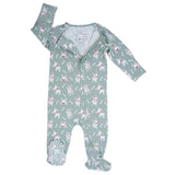 Ruff and Stuff Zipper Footie Aaria Tees