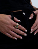 Katy Acrylic Ring - Clear Aaria Tees