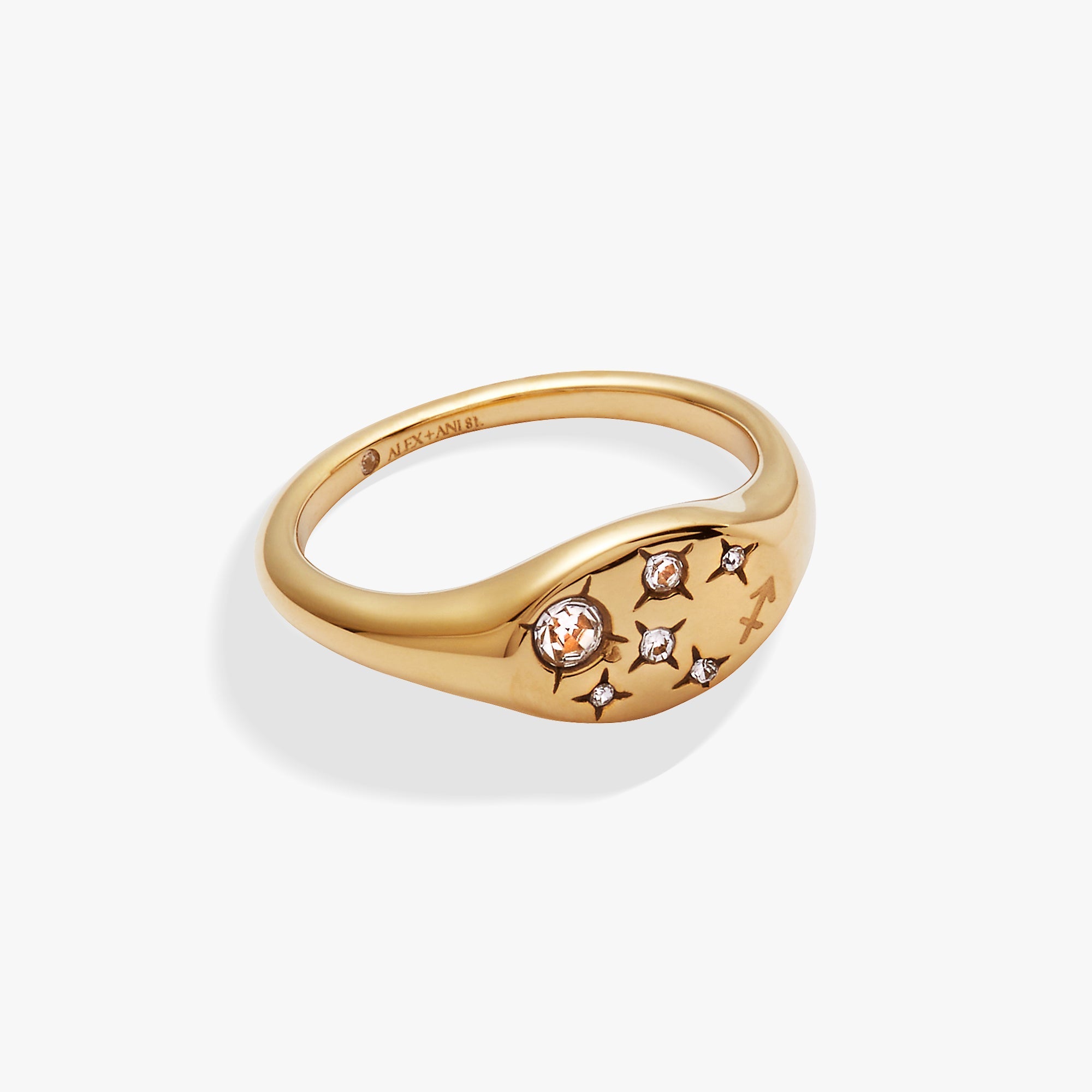 Sagittarius Zodiac Ring - Aaria Tees Aaria Tees