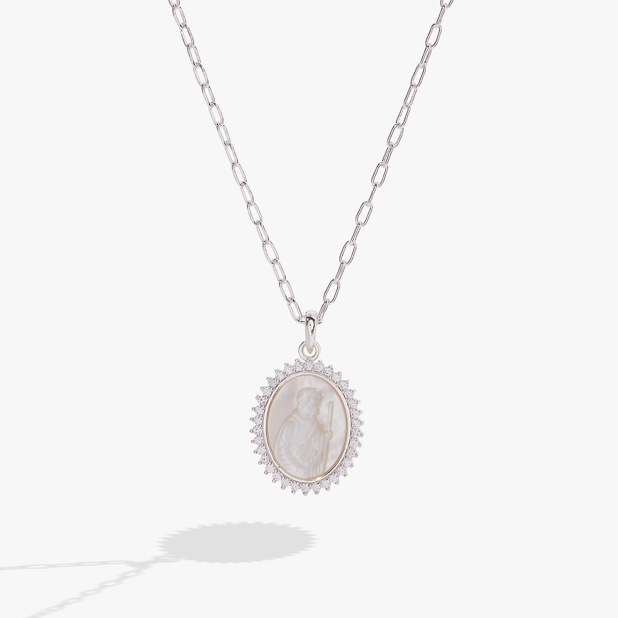 Divine Guides St. Christopher Pendant Necklace - Aaria Tees Aaria Tees