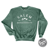 Salem Massachusetts Crewneck Sweatshirt - Aaria Tees Aaria Tees