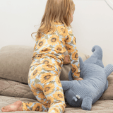 Sammy's Sunflower Big Kid Pajama Set Aaria Tees