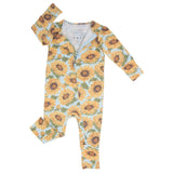 Sammy's Sunflower Convertible Romper Aaria Tees