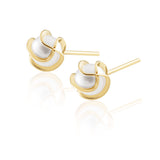 Samoa Pearl Studs Aaria Tees