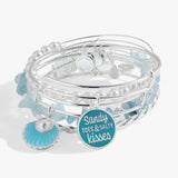 Beach Bangle Set of 5 - Aaria Tees Aaria Tees