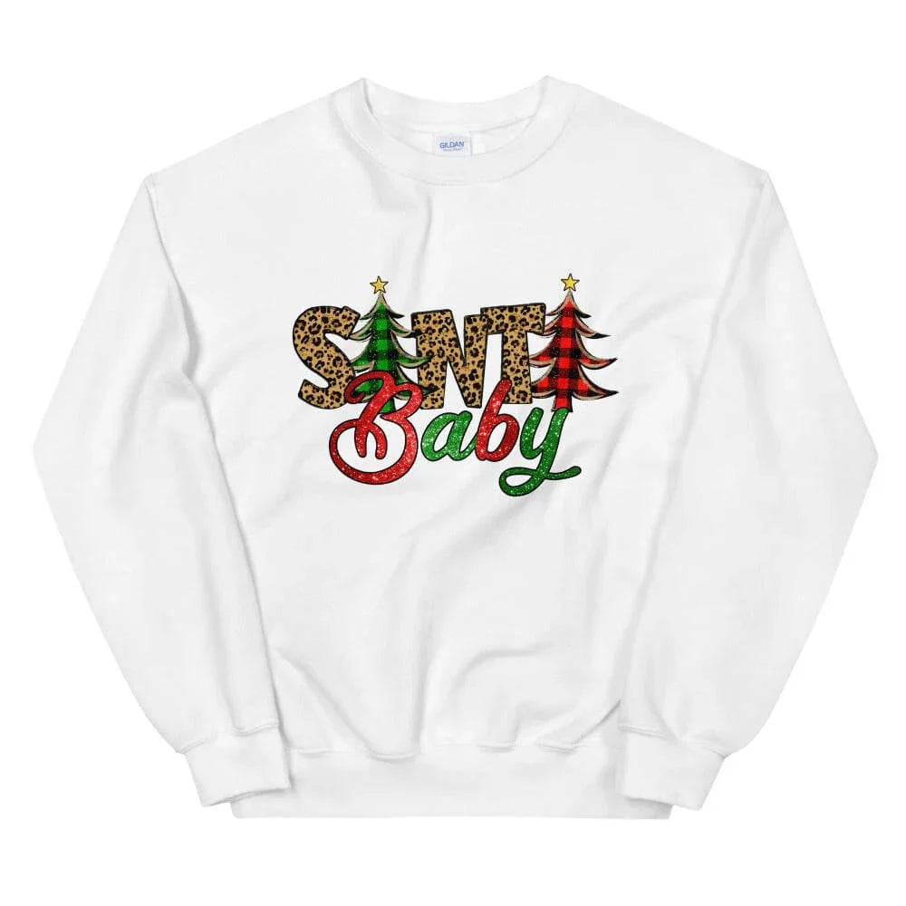 Santa Baby R/G Sweatshirt - Aaria Tees Aaria Tees