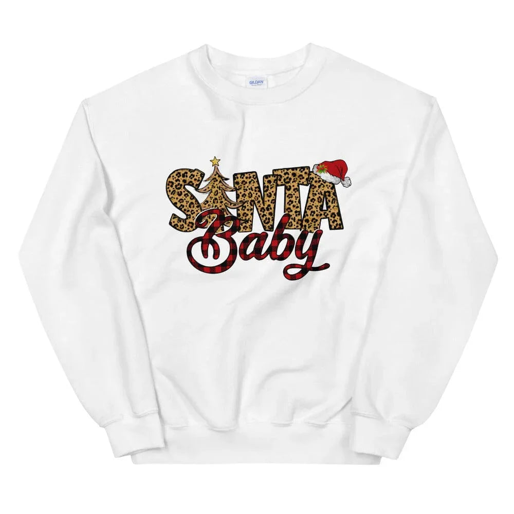 Santa Baby Sweatshirt - Aaria Tees Aaria Tees