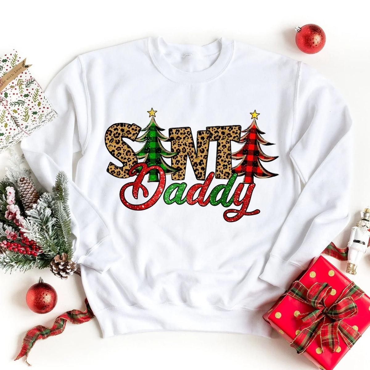 Santa Daddy Sweatshirt - Aaria Tees