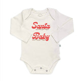 long sleeve graphic bodysuit | Santa Baby - Aaria Tees Aaria Tees