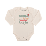 long sleeve graphic bodysuit | why be judgin - Aaria Tees Aaria Tees