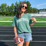 Football Collegiate Distressed Aaria Tees