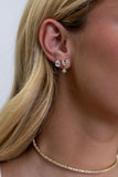 Pear Cut Studs Aaria Tees